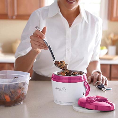Crock-Pot Lunch Crock Portable Food Warmer 20oz – Pink 77KI