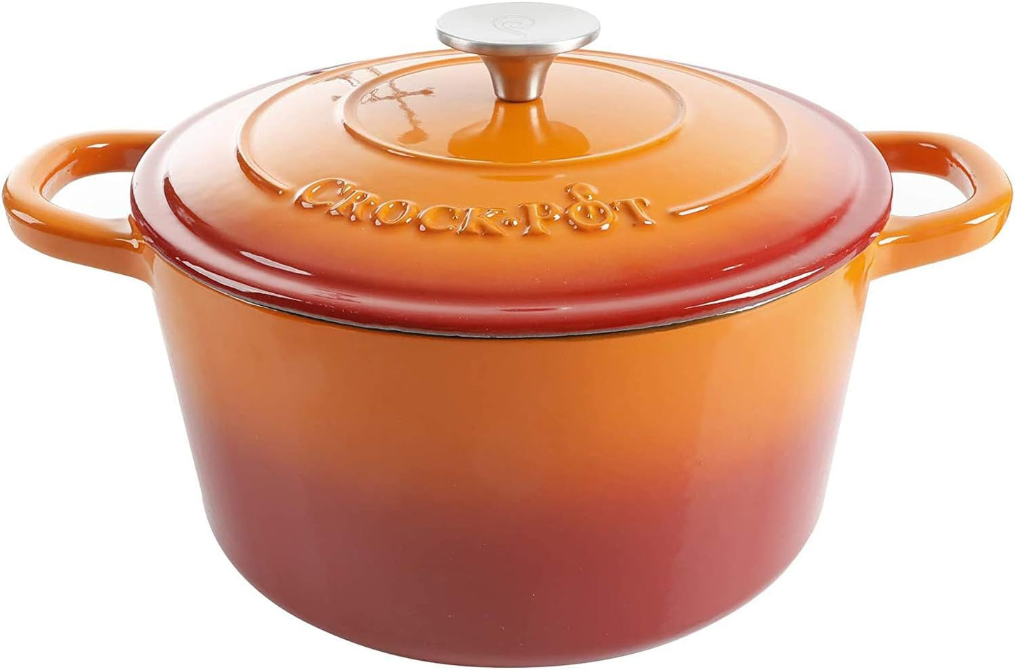 Crock-Pot 3 Quart Enameled Cast Iron Dutch Oven – Aqua QB41