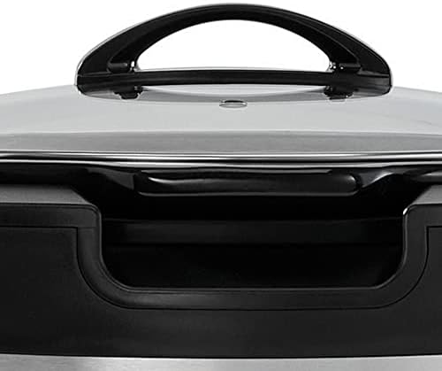 Crock-Pot Thermoshield 6 Quart Slow Cooker with Carry Handles 5Y2E