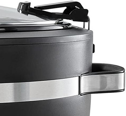 Crock-Pot Thermoshield 6 Quart Slow Cooker with Carry Handles 5Y2E