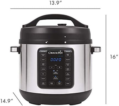 Crock-Pot 8 Quart Express Crock Multi-Use Pressure Cooker SFH6