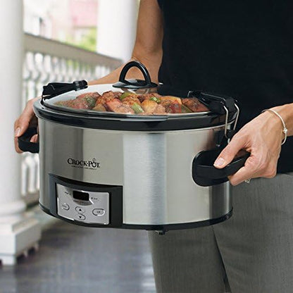 Crock-Pot Cook & Carry 6 Quart Programmable Slow Cooker G08X