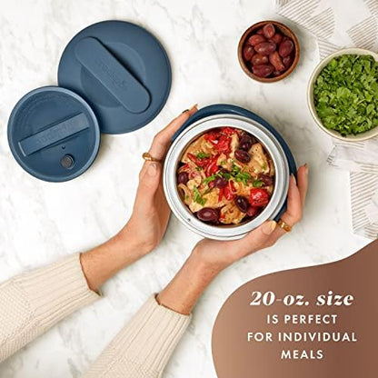 Crock-Pot Electric Lunch Box Food Warmer 20oz – Faded Blue 8FT5