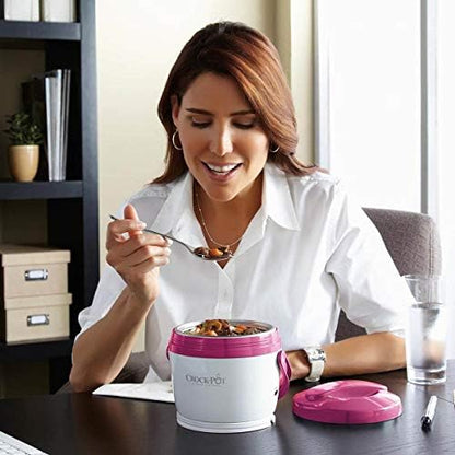 Crock-Pot Lunch Crock Portable Food Warmer 20oz – Pink 77KI