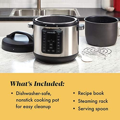 Crock-Pot 8 Quart Express Crock Multi-Use Pressure Cooker SFH6