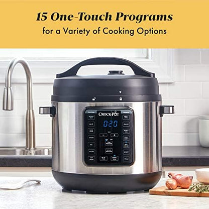 Crock-Pot 8 Quart Express Crock Multi-Use Pressure Cooker SFH6