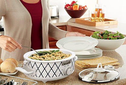 Crock-Pot 2.5 Quart Compact Casserole Slow Cooker UZG5