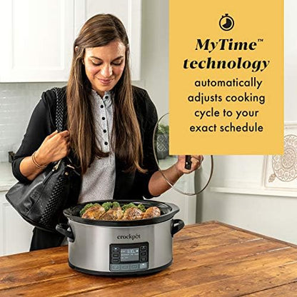 Crock-Pot MyTime 6 Quart Programmable Slow Cooker 9ONC