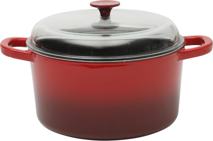 Crock-Pot 3 Quart Enameled Cast Iron Dutch Oven – Aqua QB41