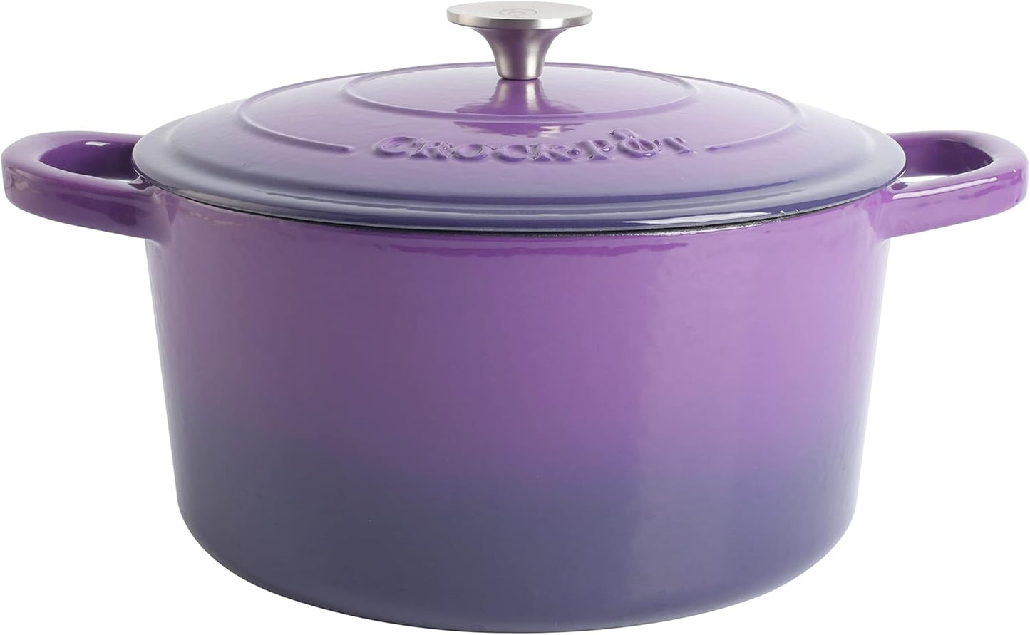 Crock-Pot 3 Quart Enameled Cast Iron Dutch Oven – Aqua QB41
