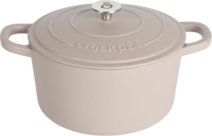 Crock-Pot 3 Quart Enameled Cast Iron Dutch Oven – Aqua QB41