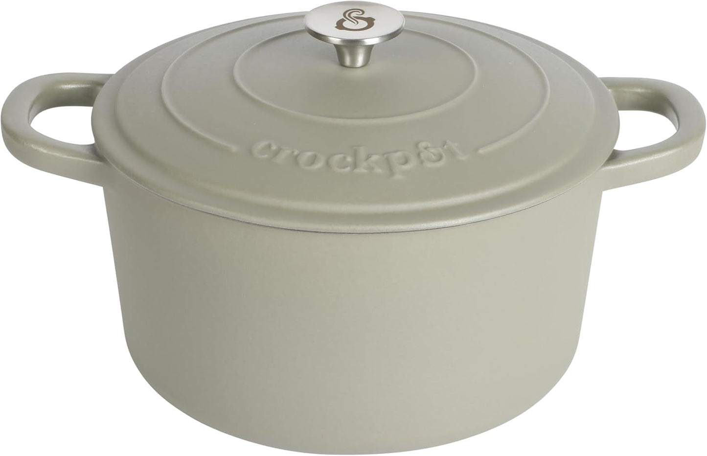 Crock-Pot 3 Quart Enameled Cast Iron Dutch Oven – Aqua QB41