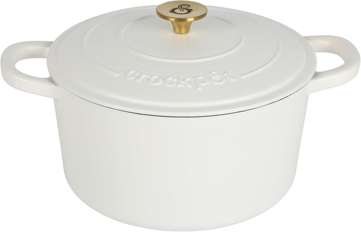 Crock-Pot 3 Quart Enameled Cast Iron Dutch Oven – Aqua QB41