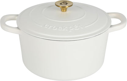Crock-Pot 3 Quart Enameled Cast Iron Dutch Oven – Aqua QB41