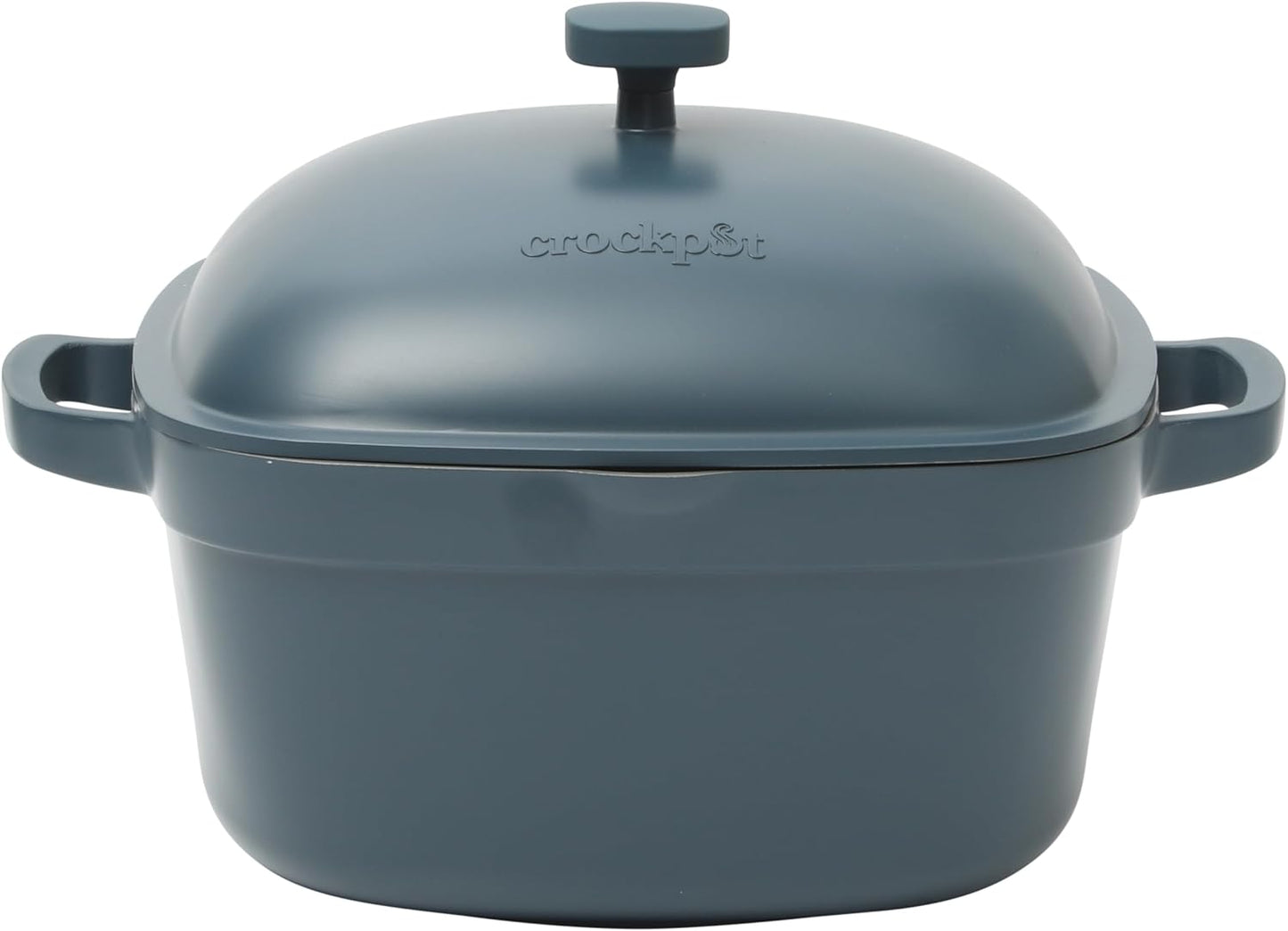 Crock-Pot 3 Quart Enameled Cast Iron Dutch Oven – Aqua QB41