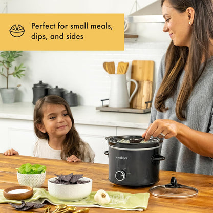 Crock-Pot 2 Quart Mini Slow Cooker – Classic Compact Cooker 0MVM